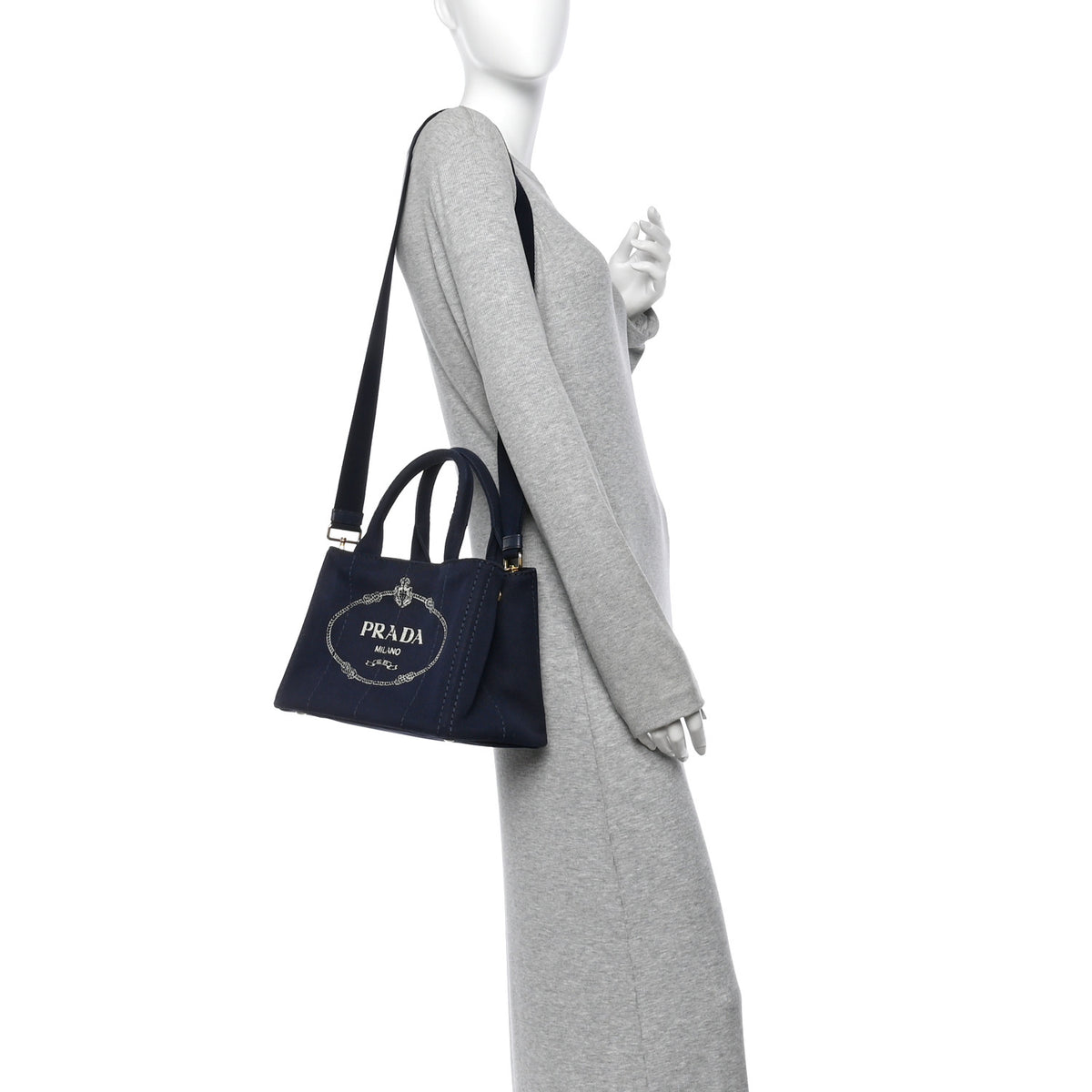 Canapa Small Logo Tote Baltico