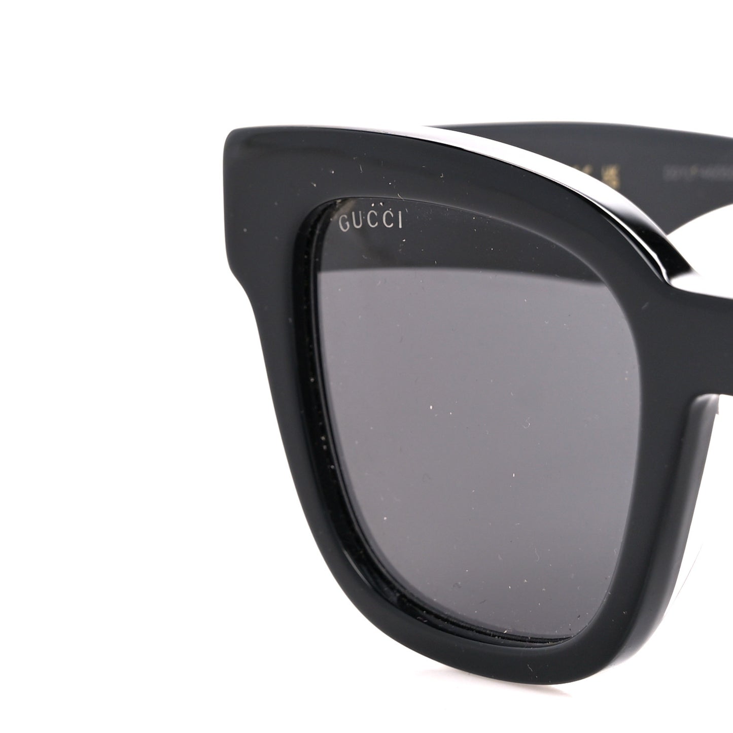 Rectangle 52mm Frame Sunglasses GG0998S Black