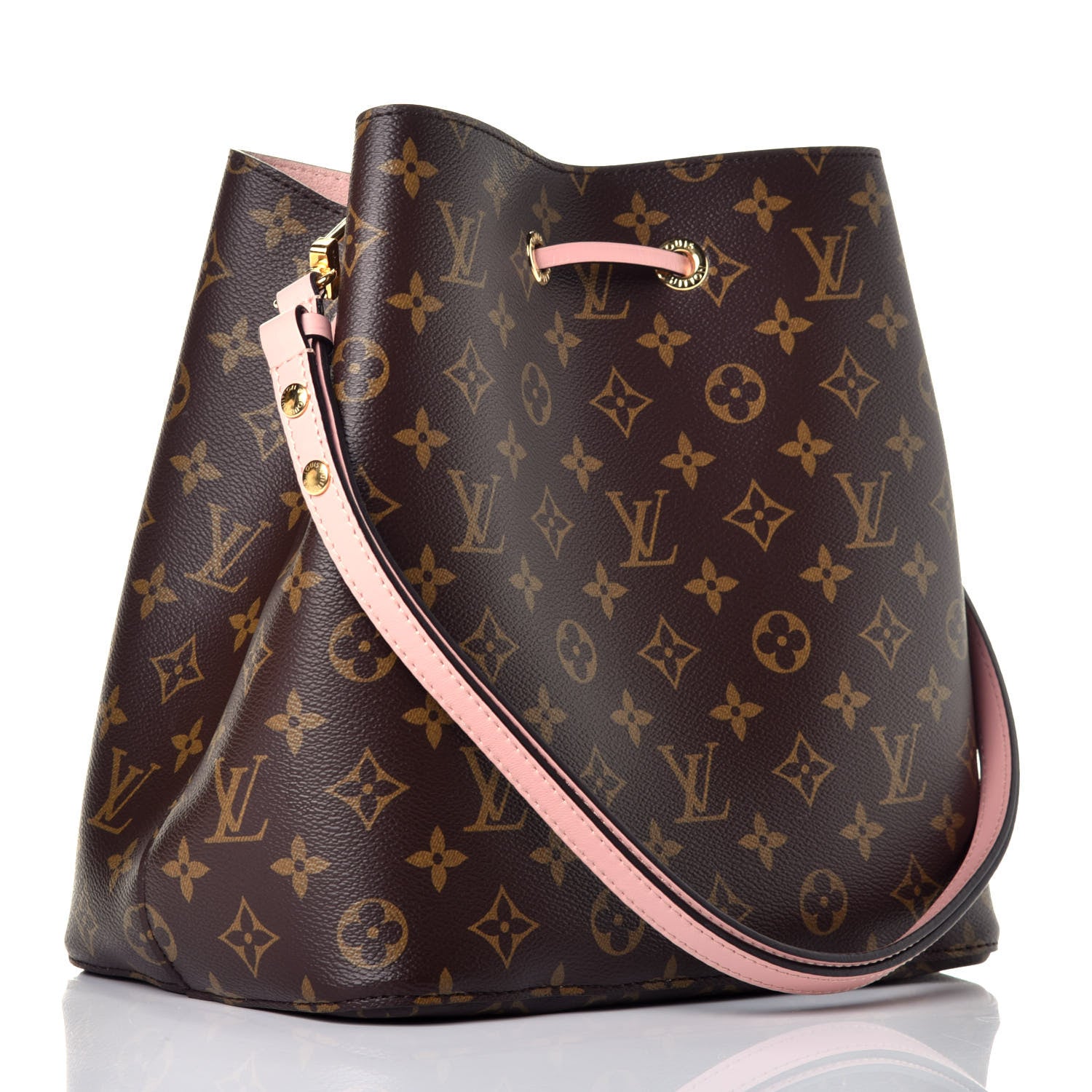 Louis Vuitton Monogram Neonoe MM Rose Poudre 3 of 10