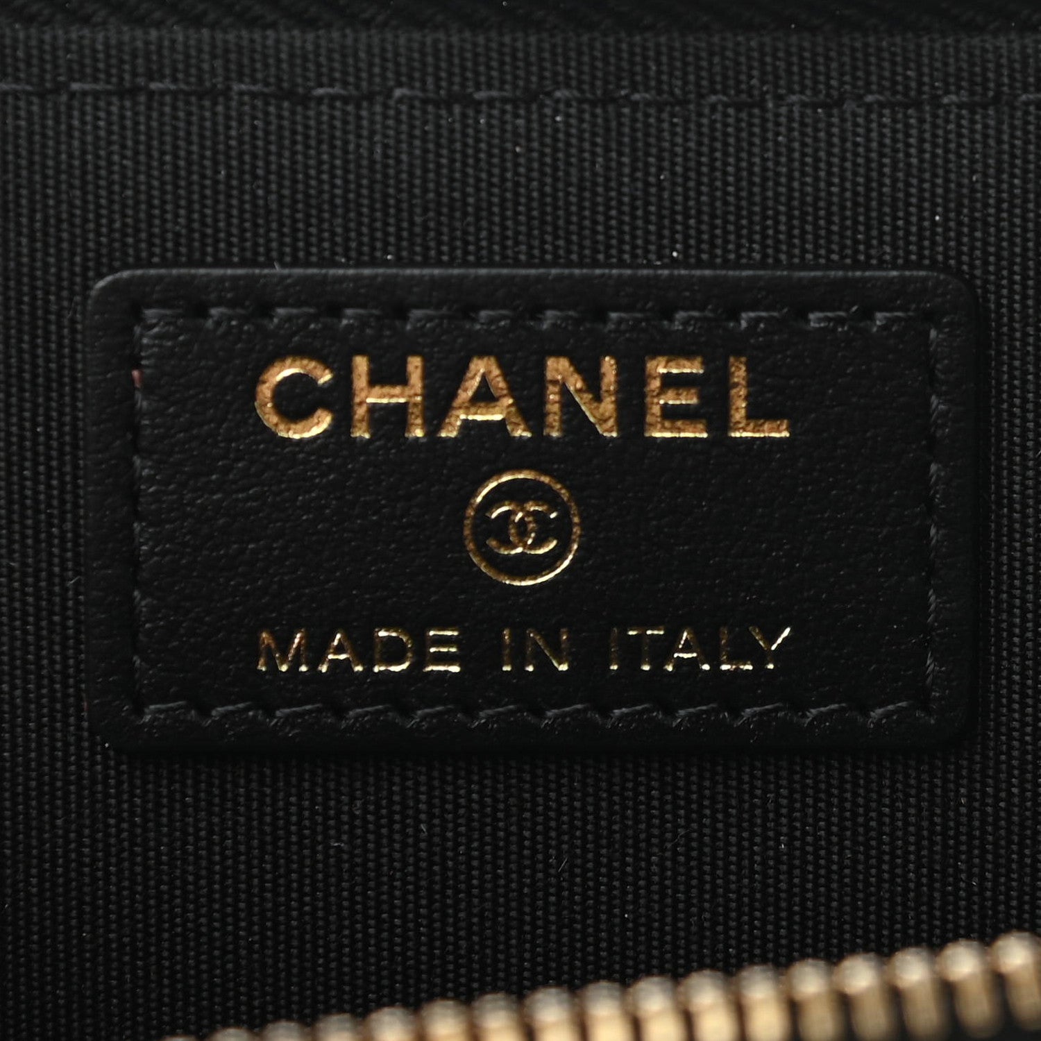 Chanel Caviar Camellia Embossed Key Holder Case Black 6 of 8