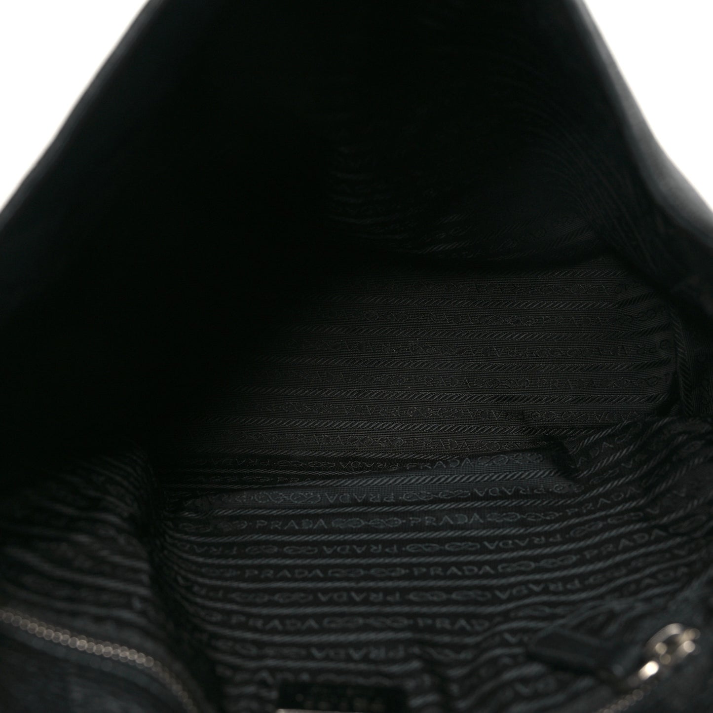 Vitello Daino Shoulder Flap Bag Black