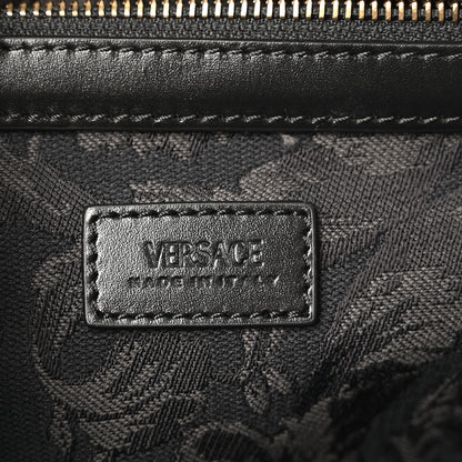 Versace Jacquard Barocco Medium Athena Tote Black 7 of 13