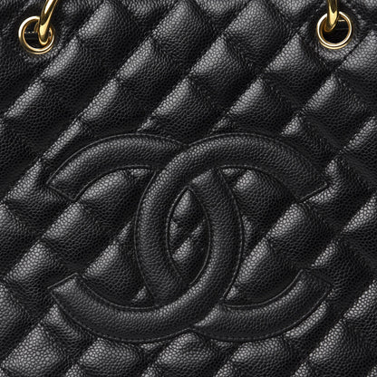 Chanel Caviar Quilted Grand Shopping Tote GST Black 10 of 10