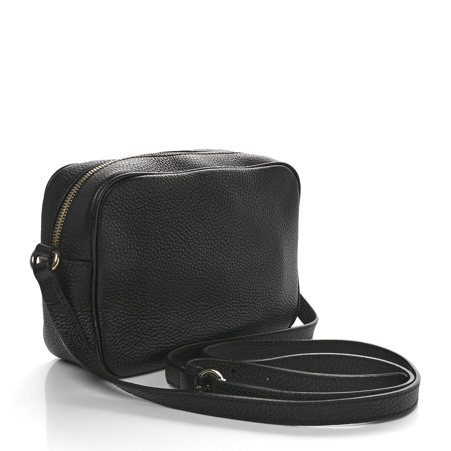 Gucci Pebbled Calfskin Small Soho Disco Bag Black 2 of 10