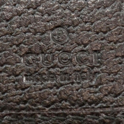 Gucci Monogram Metal Bar Chain Wallet Black 6 of 7