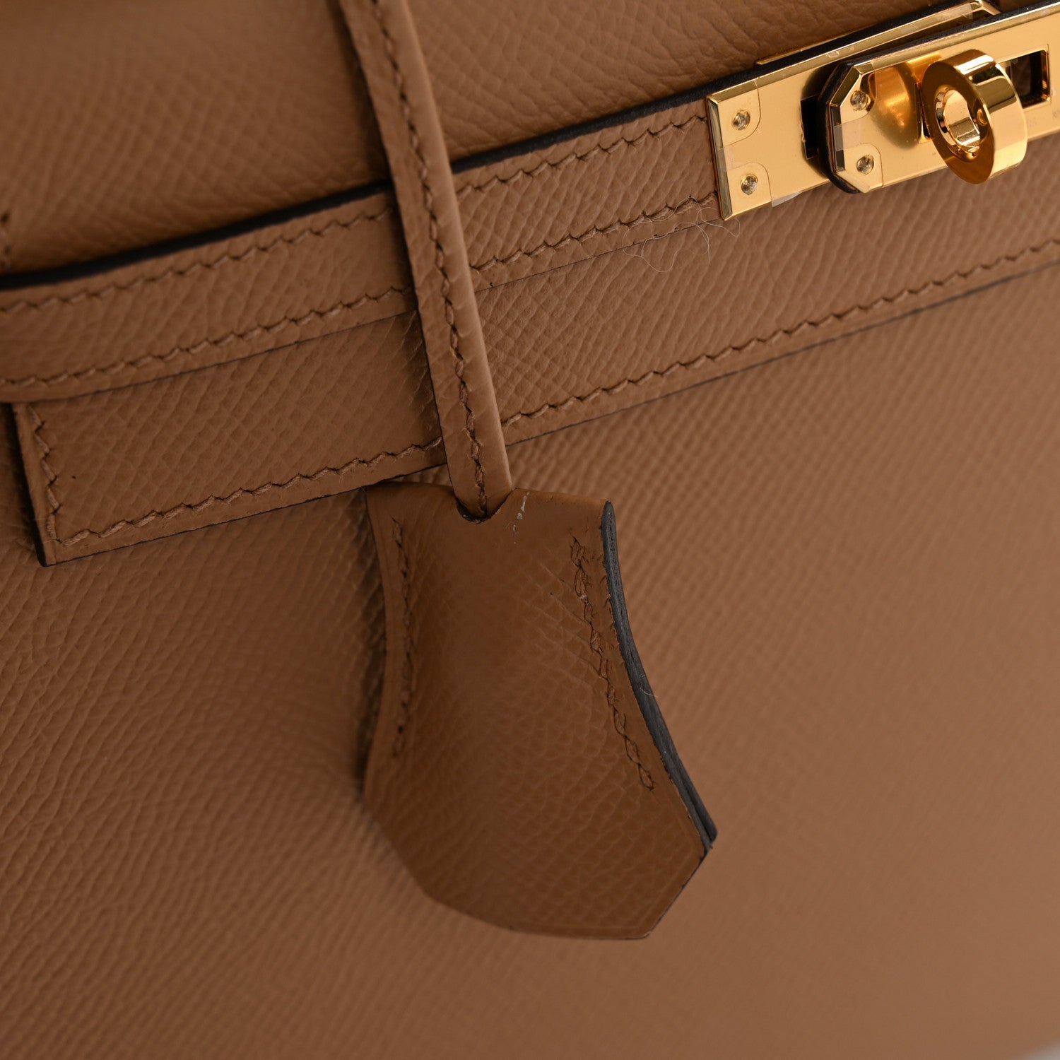 Hermes Epsom Kelly Sellier 25 Chai 12 of 15