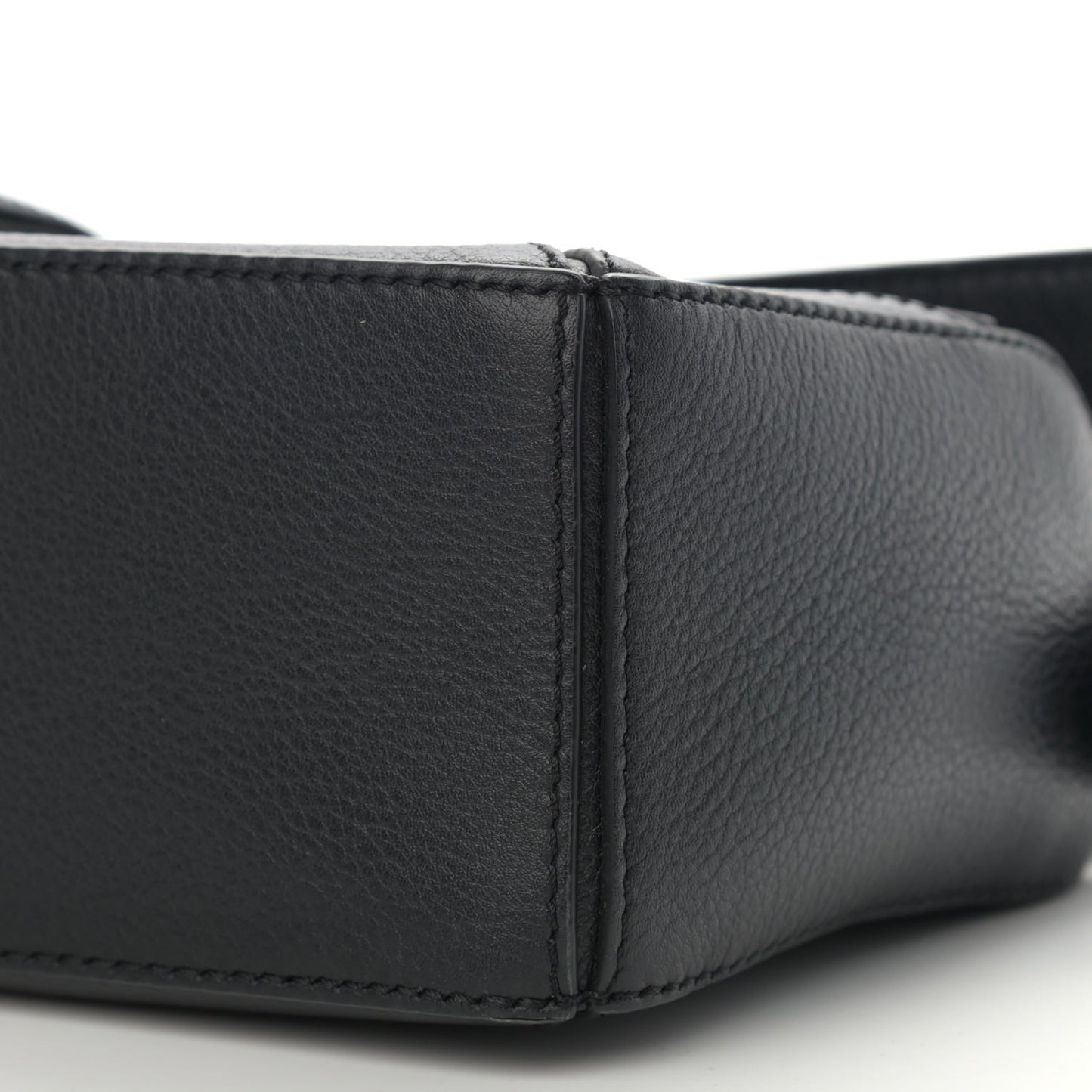 Calfskin Mini Puzzle Bag Black
