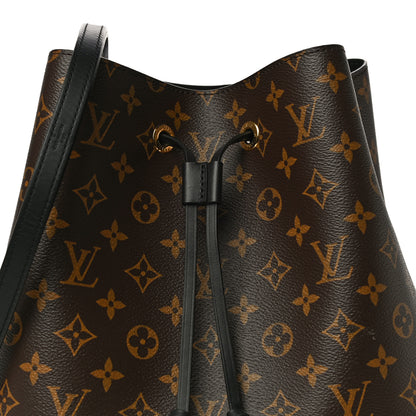 Louis Vuitton Monogram Neonoe MM Black 8 of 10