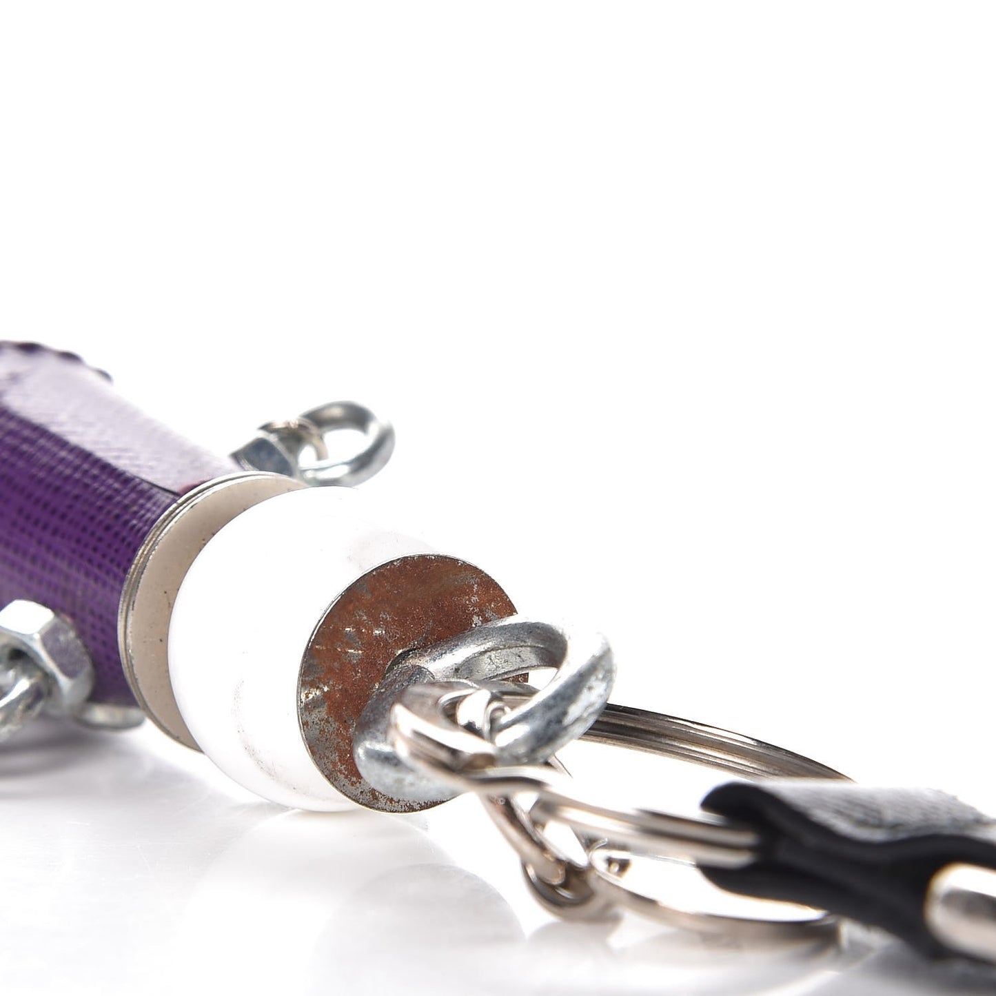 Robot Trick Keychain Purple