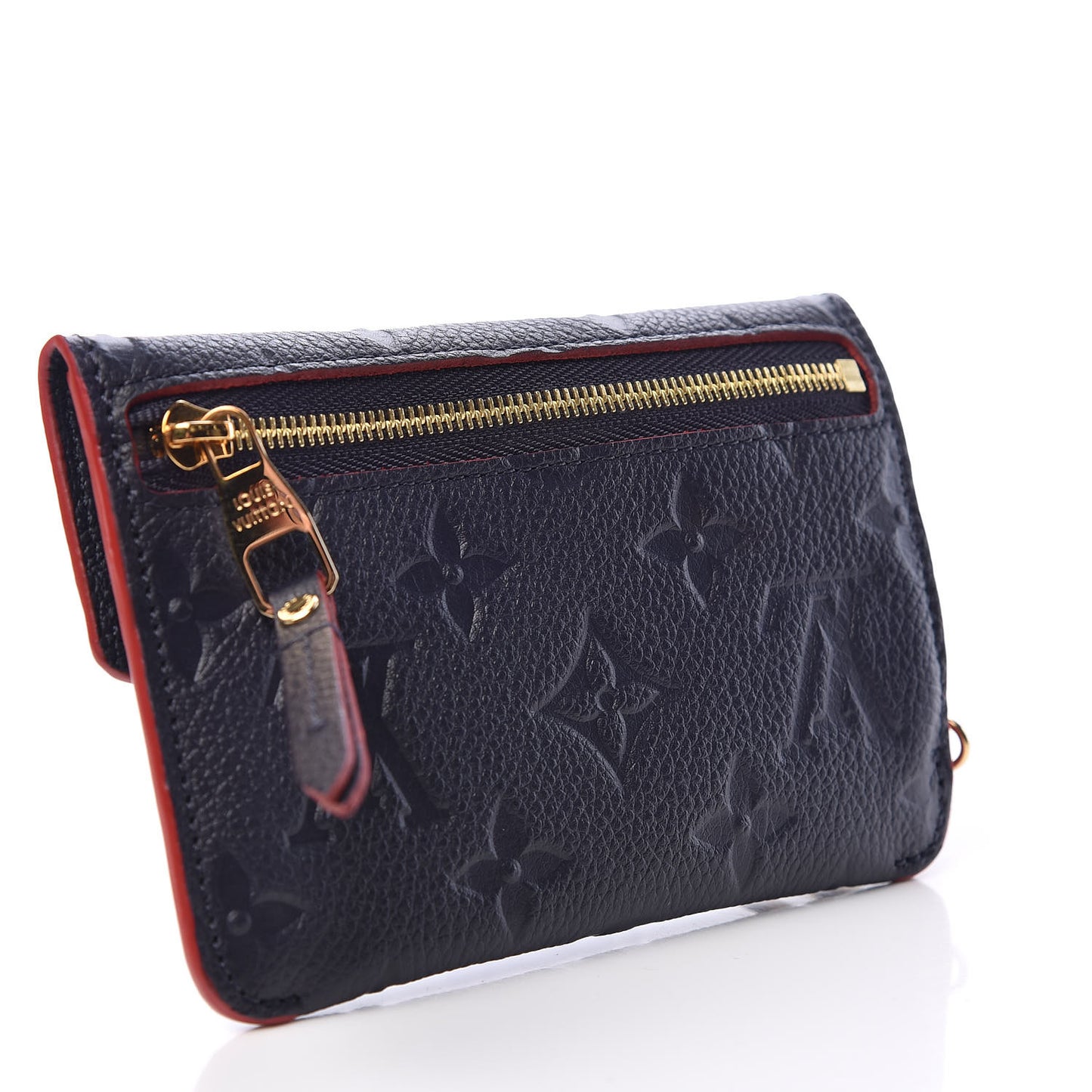 Empreinte Key Pouch Marine Rouge