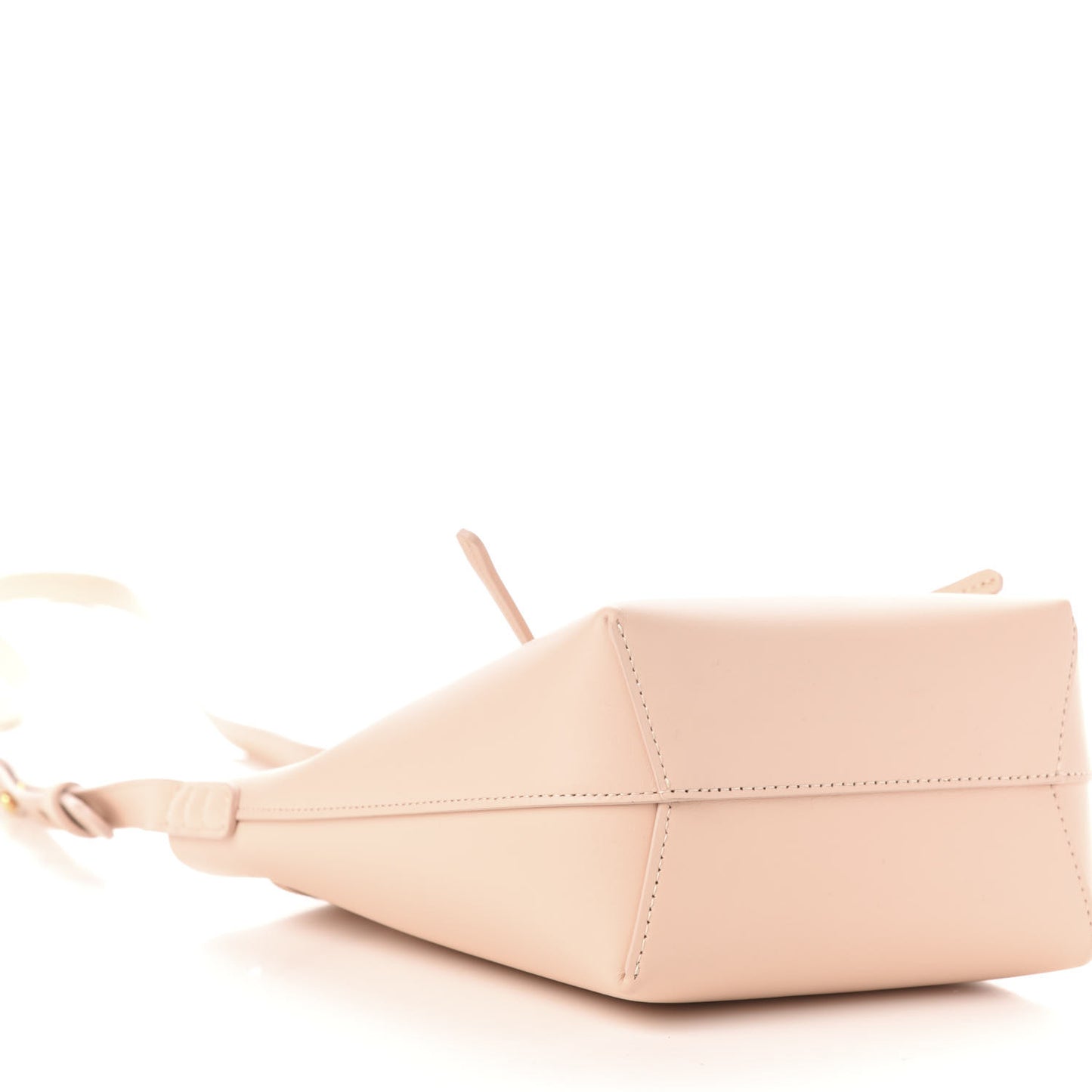 Calfskin Mini Mini Bucket Bag Rosa