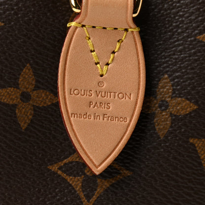 Louis Vuitton Monogram Speedy Bandouliere 20 Black 6 of 10