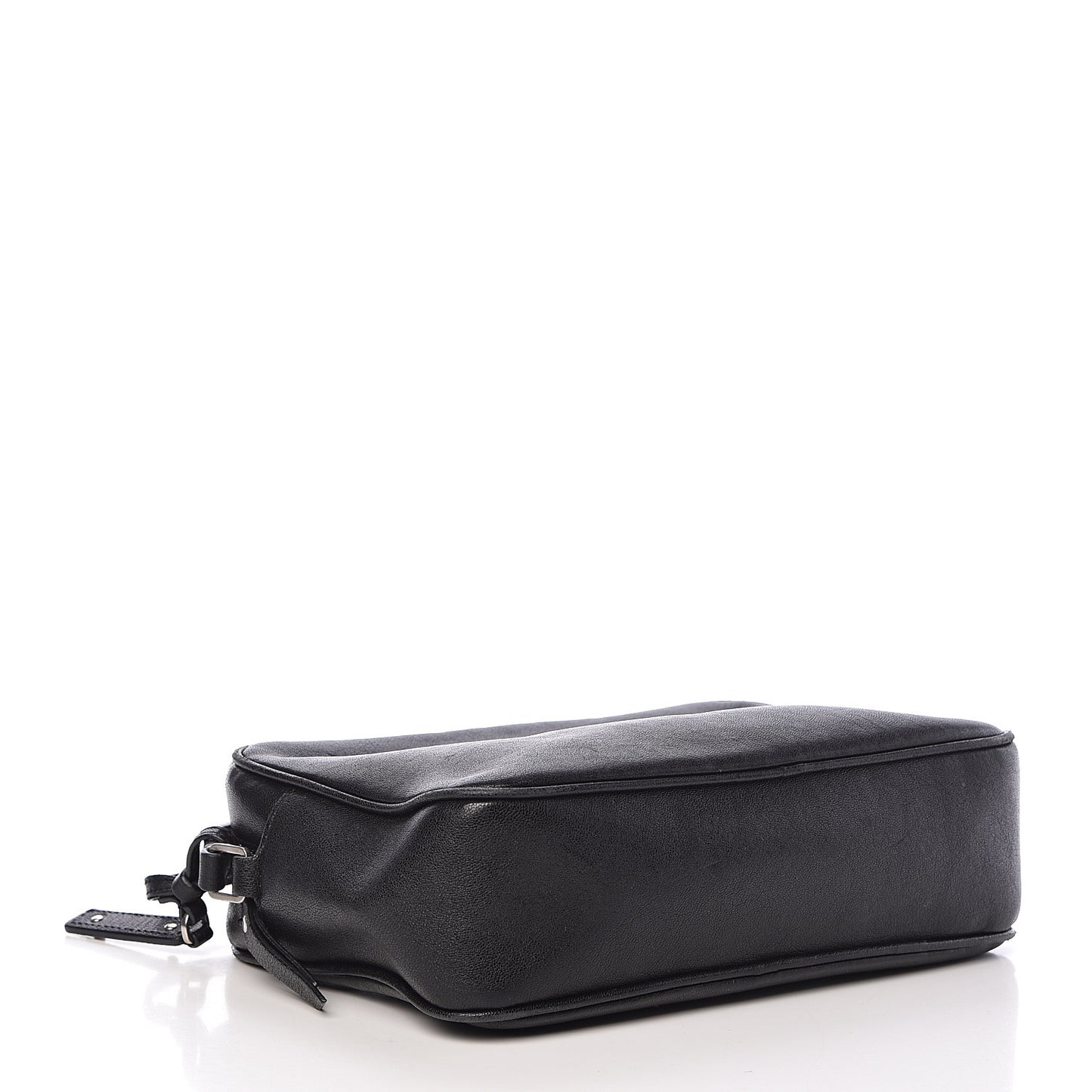 Lambskin Monogram Small Lou Camera Bag Black
