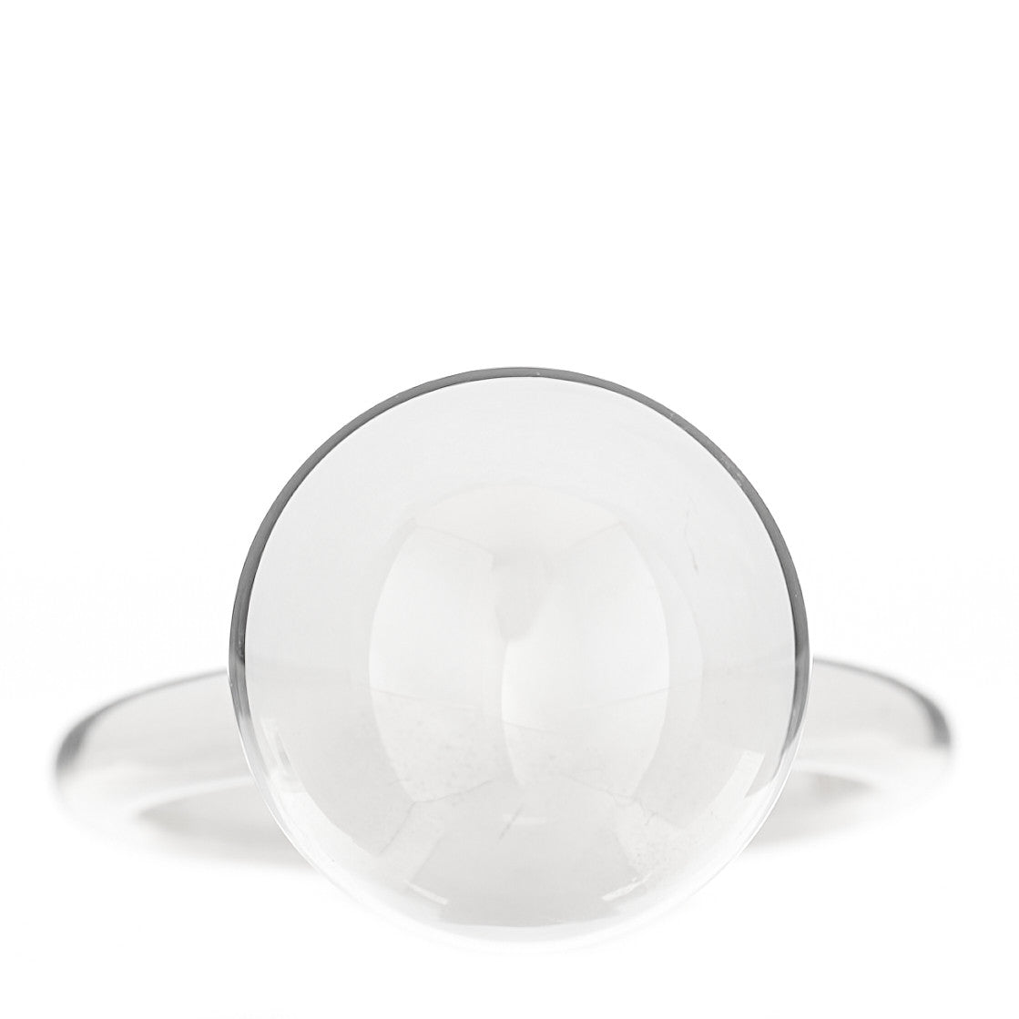 Sterling Silver 12mm HardWear Ball Ring 48 4.5