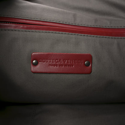 Bottega Veneta Nappa Intrecciato Medium Convertible Tote Burgundy 6 of 11