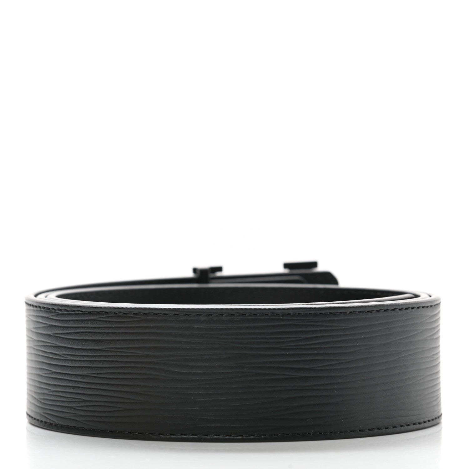 Louis Vuitton Epi 40mm LV Initiales Belt 95 38 Black 2 of 8