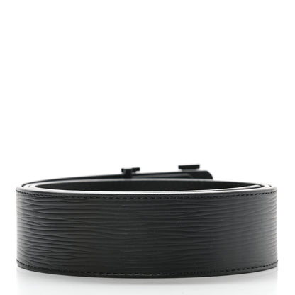 Louis Vuitton Epi 40mm LV Initiales Belt 95 38 Black 2 of 8