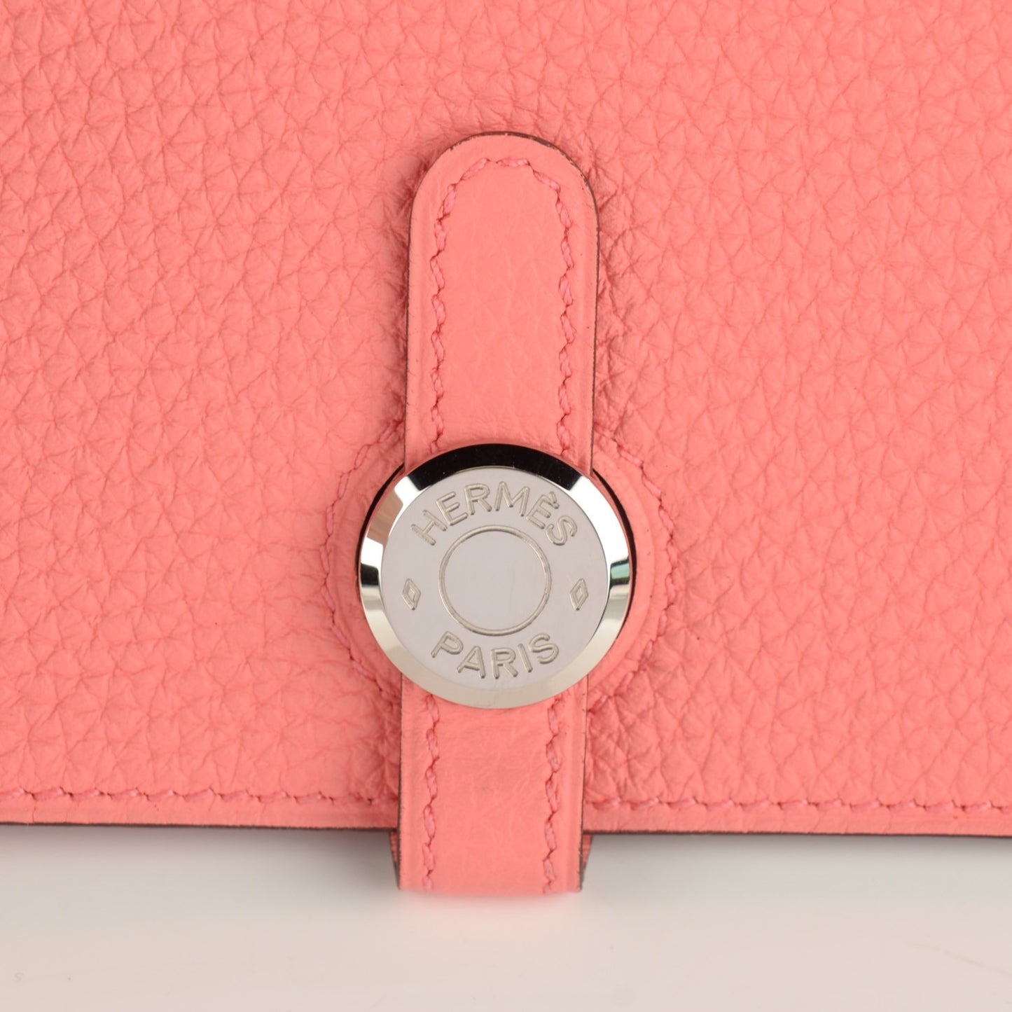 Togo Dogon Recto Verso Wallet Rose Candy