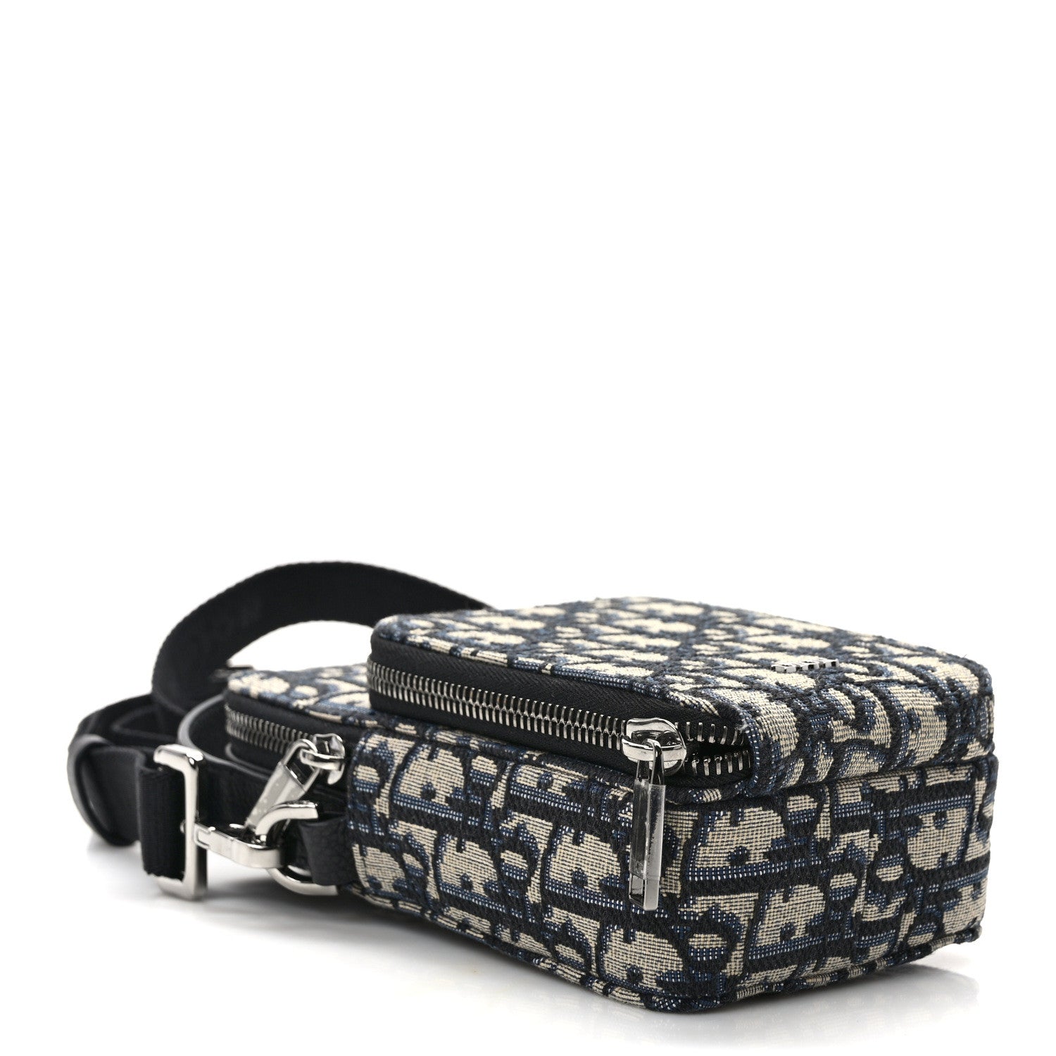 Christian Dior Oblique Micro Rider Pouch Blue 4 of 13