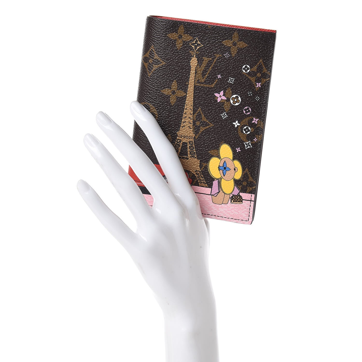 Louis Vuitton Monogram 2019 Christmas Animation Passport Cover Rouge 2 of 8
