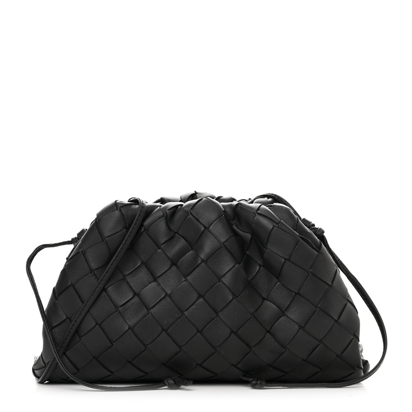 Nappa Intrecciato The Mini Pouch Black