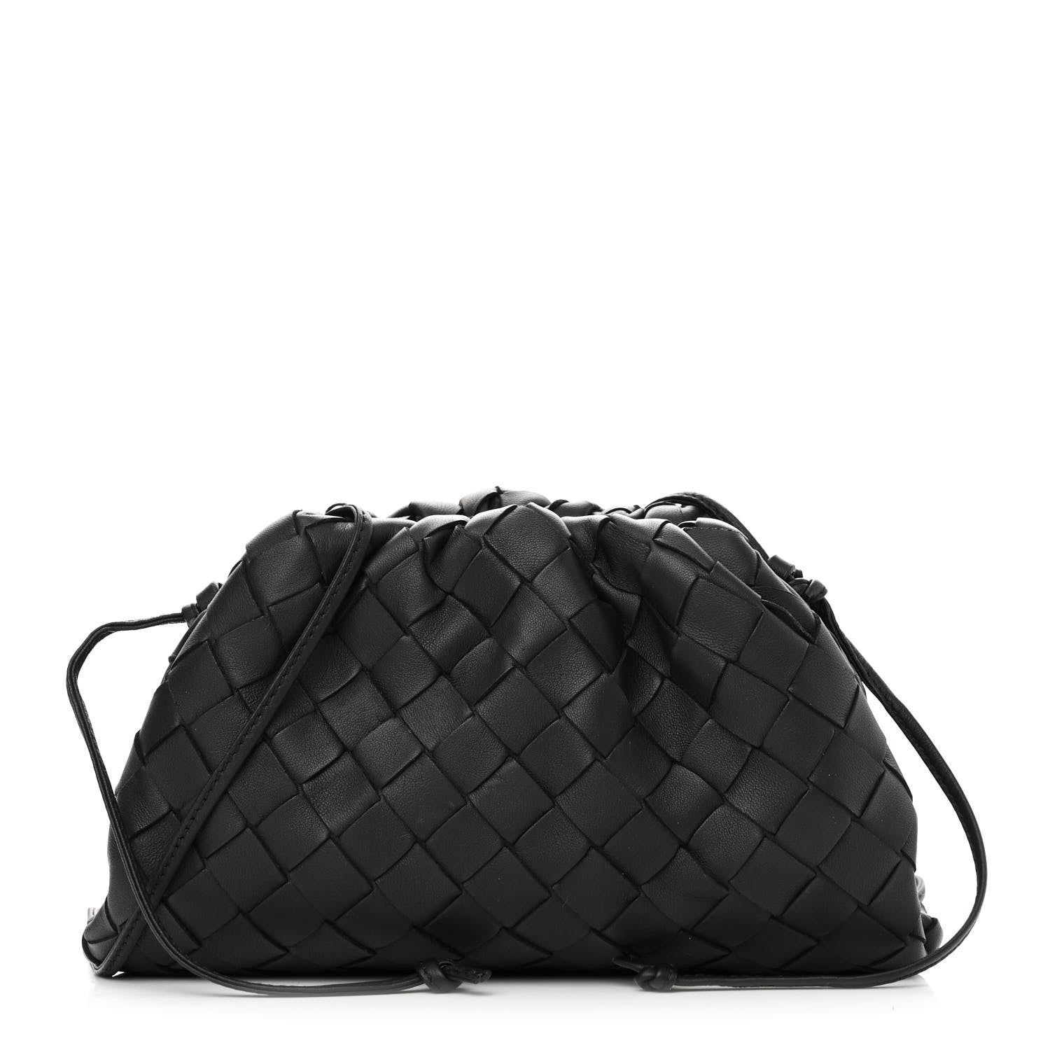 Bottega Veneta Nappa Intrecciato The Mini Pouch Black 1 of 11