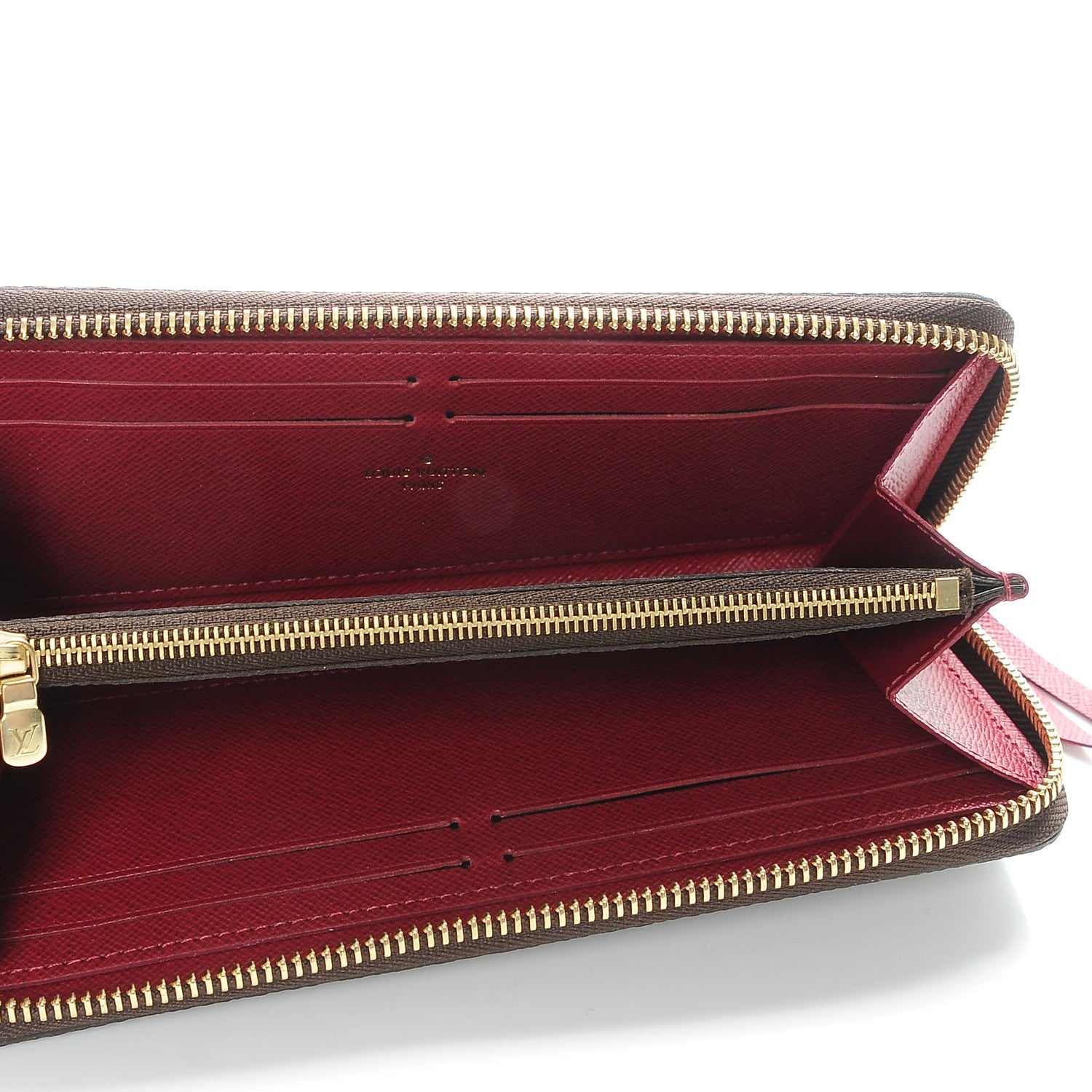 Louis Vuitton Monogram Clemence Wallet Fuchsia 5 of 8