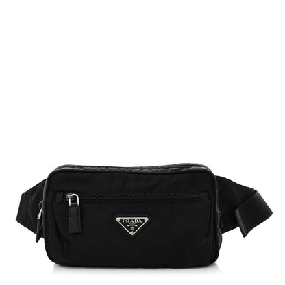 Prada Tessuto Nylon Belt Bag Black 1 of 11