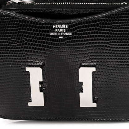 Hermes Lizard Constance Slim Wallet Black 11 of 11