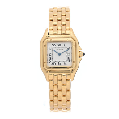 Cartier 18K Yellow Gold 22mm Panthere Quartz Watch 1 of 5