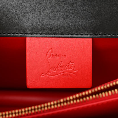 Christian Louboutin Calfskin Paillette Splash Small Elisa Black Multicolor 6 of 11