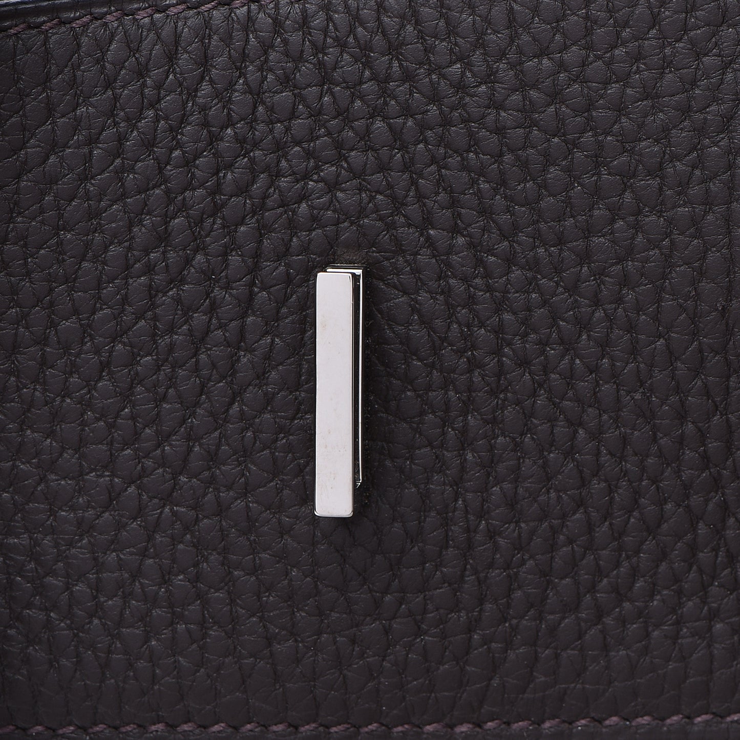 Toile Togo Birkin 40 Chocolate