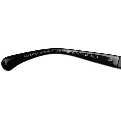 Chanel Acetate Chain Sunglasses 5470-Q-A Navy 5 of 7