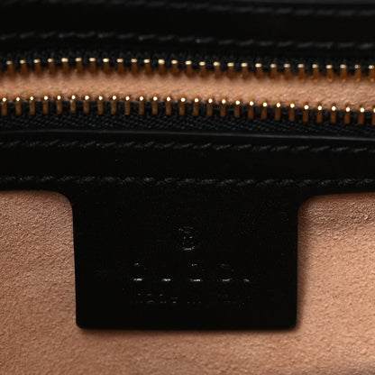 Gucci Boarded Dyana Lux Calfskin Small Jackie 1961 Hobo Black 6 of 9