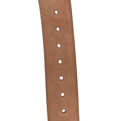 Gucci Calfskin Bamboo Buckle Belt 80 32 Brown 5 of 5