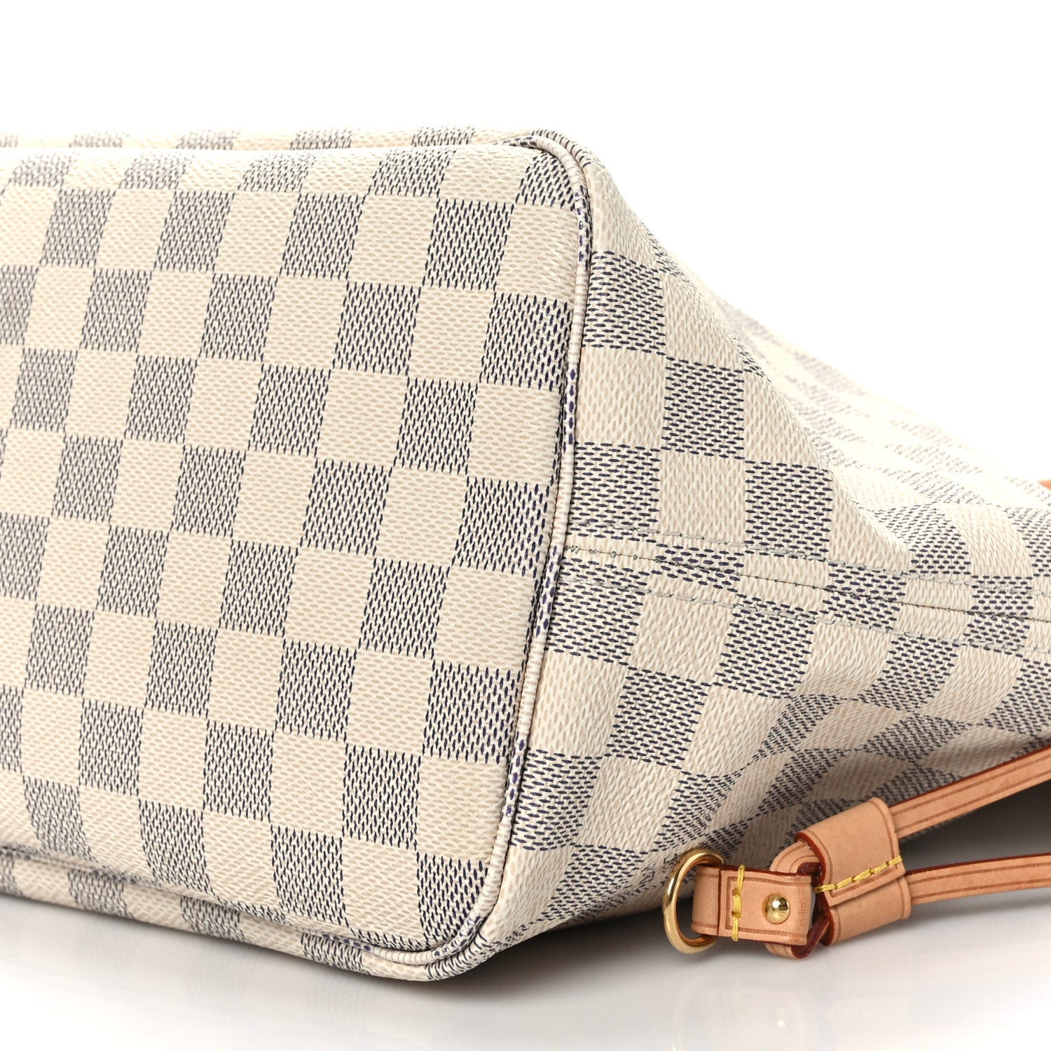 Louis Vuitton Damier Azur Neo Neverfull MM Rose Ballerine 9 of 9