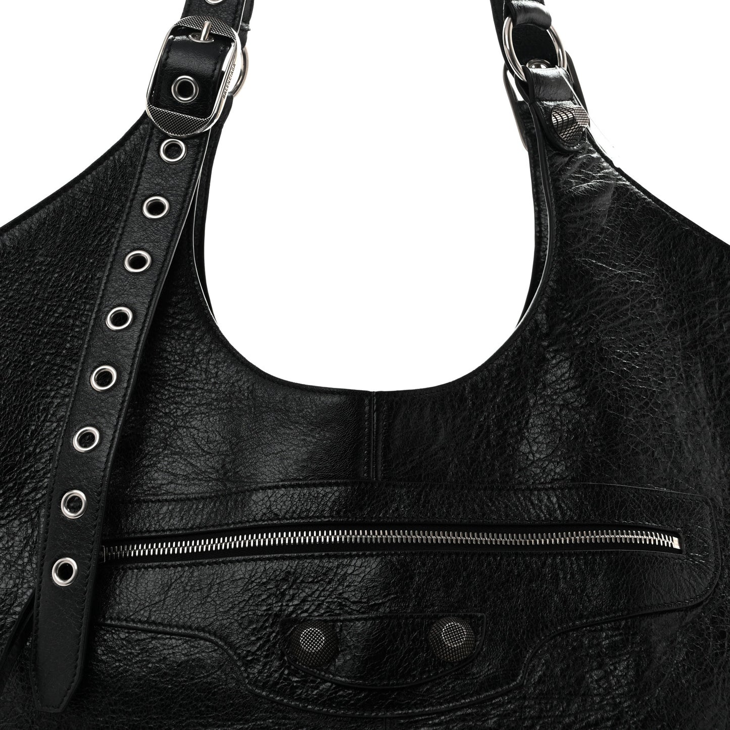 Agneau Arena Large Le Cagole Carry All Bag Black