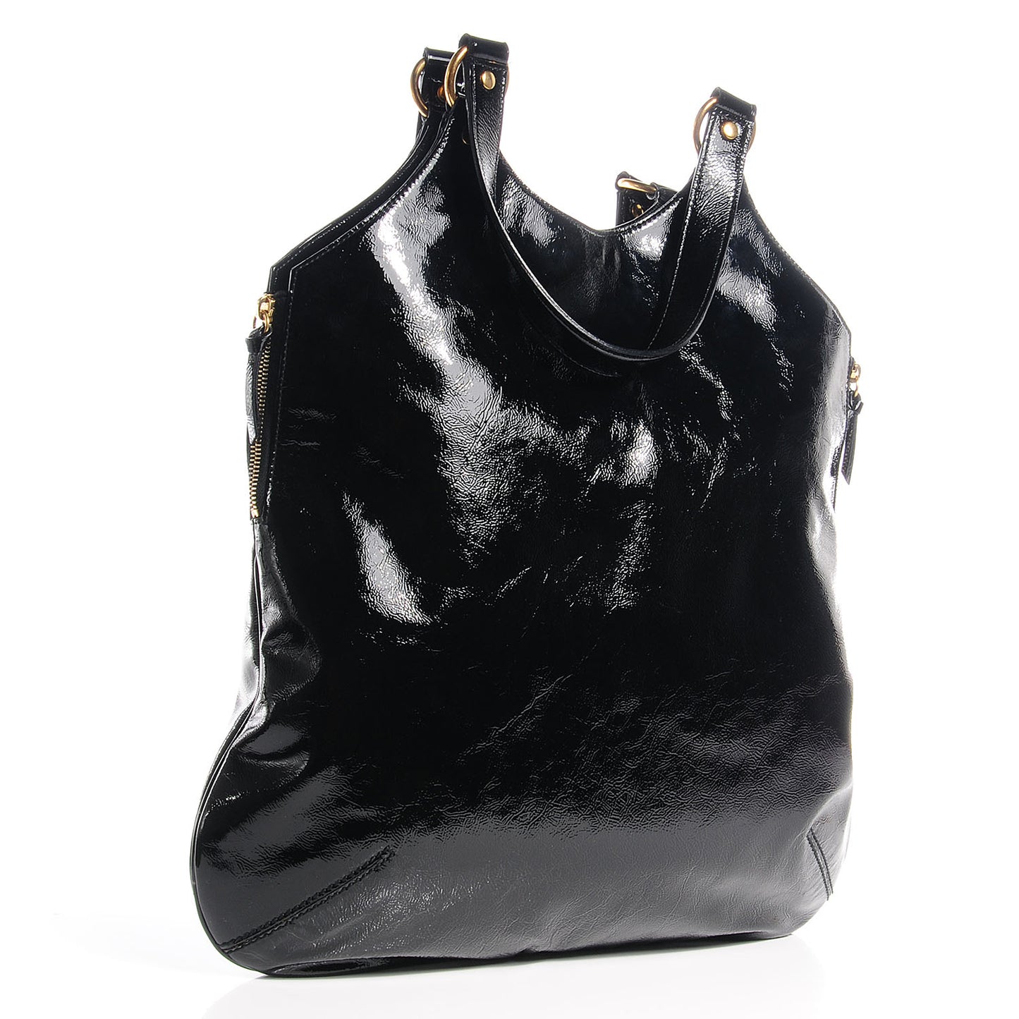 Patent Tribute Tote Black