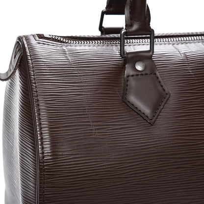 Louis Vuitton Epi Speedy 25 Moka 8 of 10