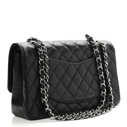 Chanel Caviar Quilted Medium Double Flap Black 3 of 10