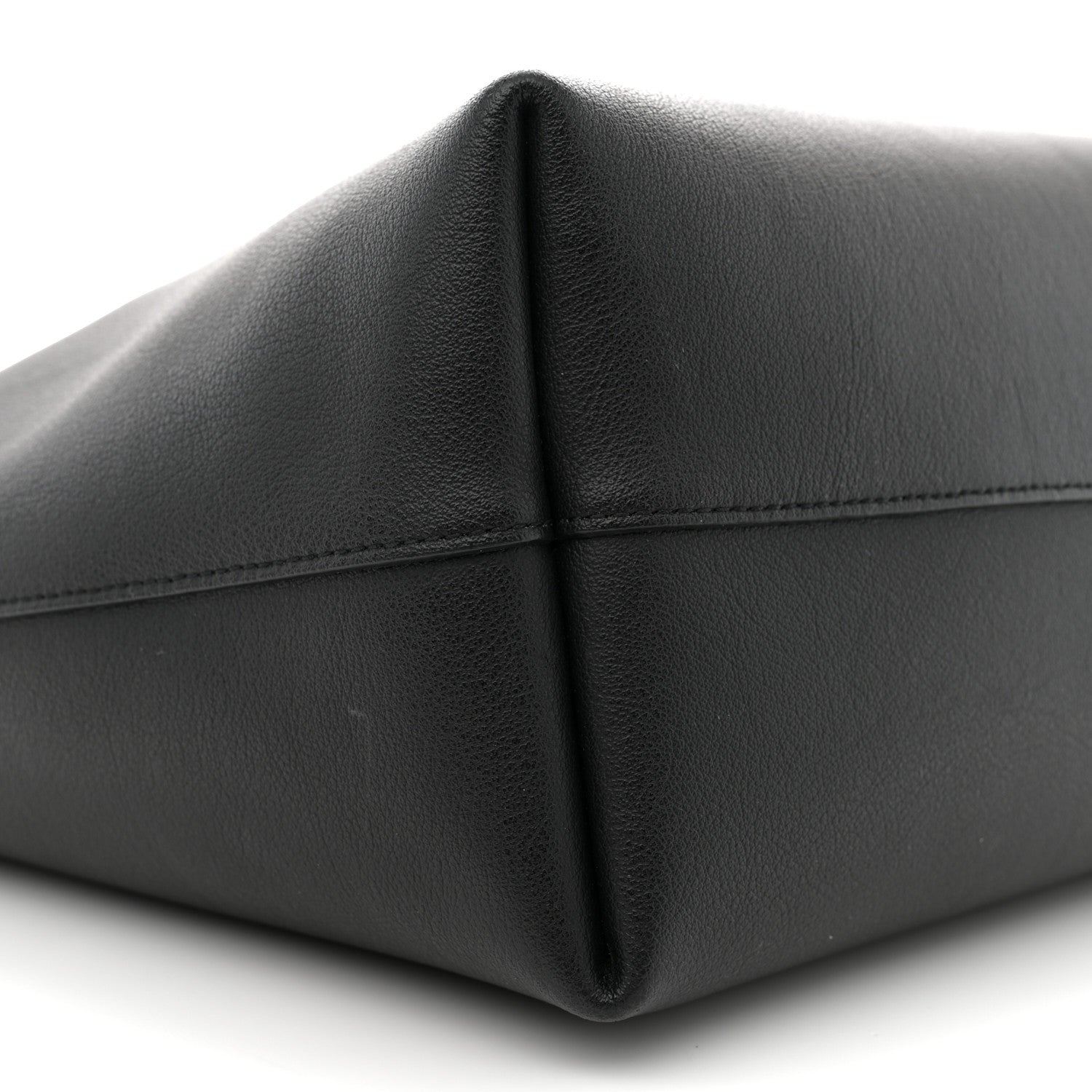 Saint Laurent Calfskin Large Shopping Tote Black 2 of 16