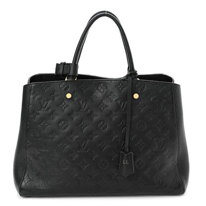 Louis Vuitton Empreinte Montaigne GM Black 1 of 12