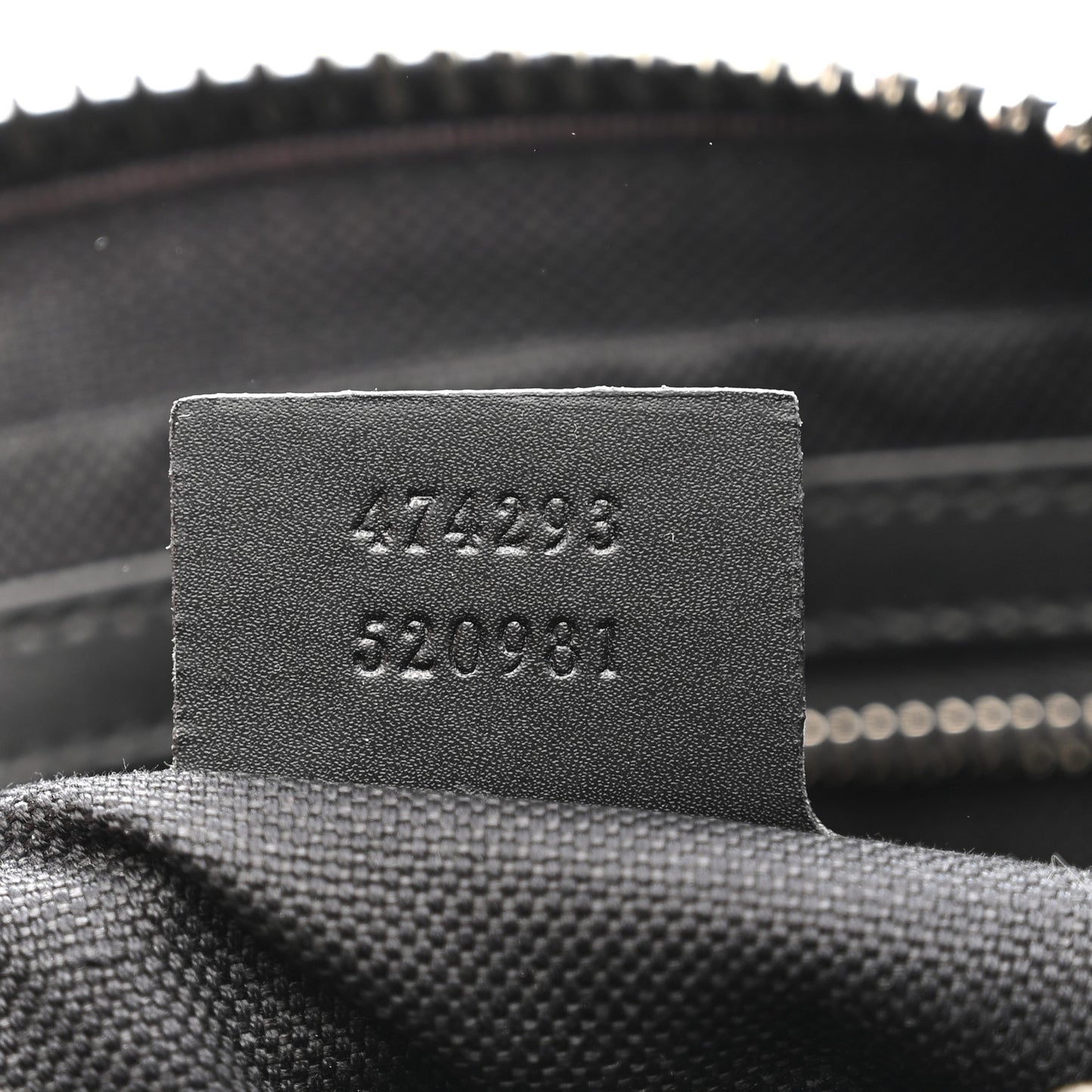 Soft GG Supreme Monogram Web Belt Bag Black Grey