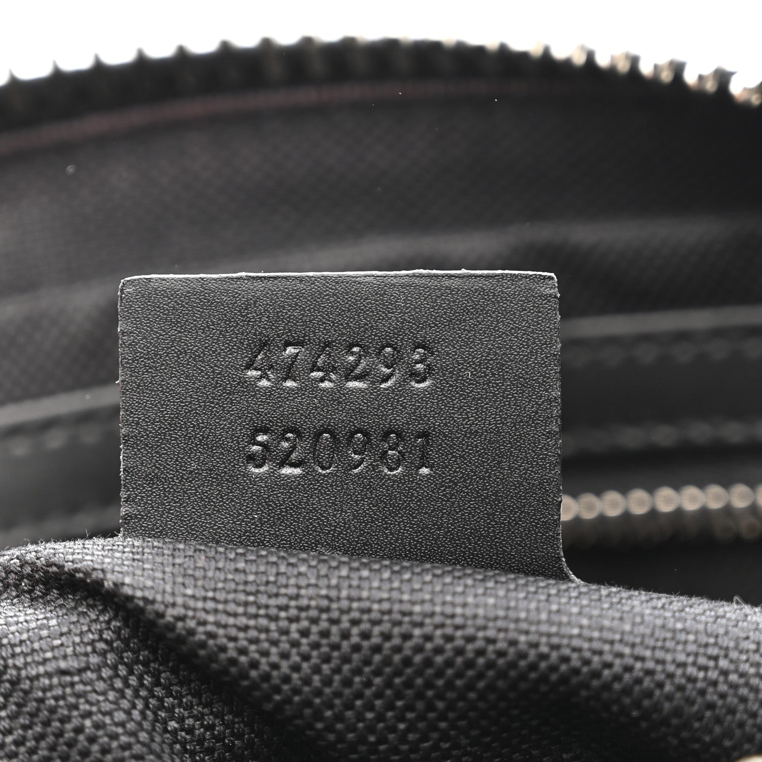 Gucci Soft GG Supreme Monogram Web Belt Bag Black Grey 7 of 10