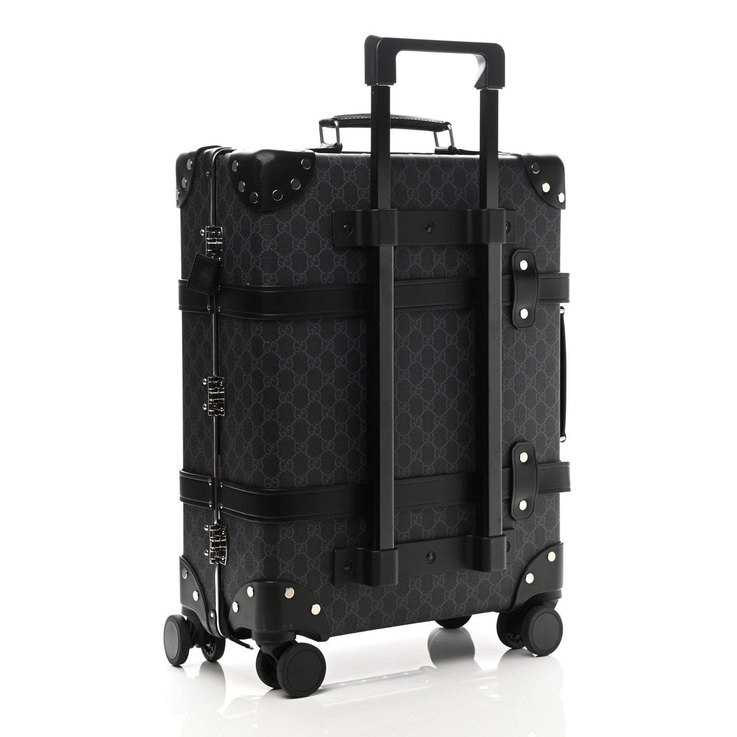 Gucci GG Supreme Monogram Globe-Trotter Carry-On Black 2 of 8