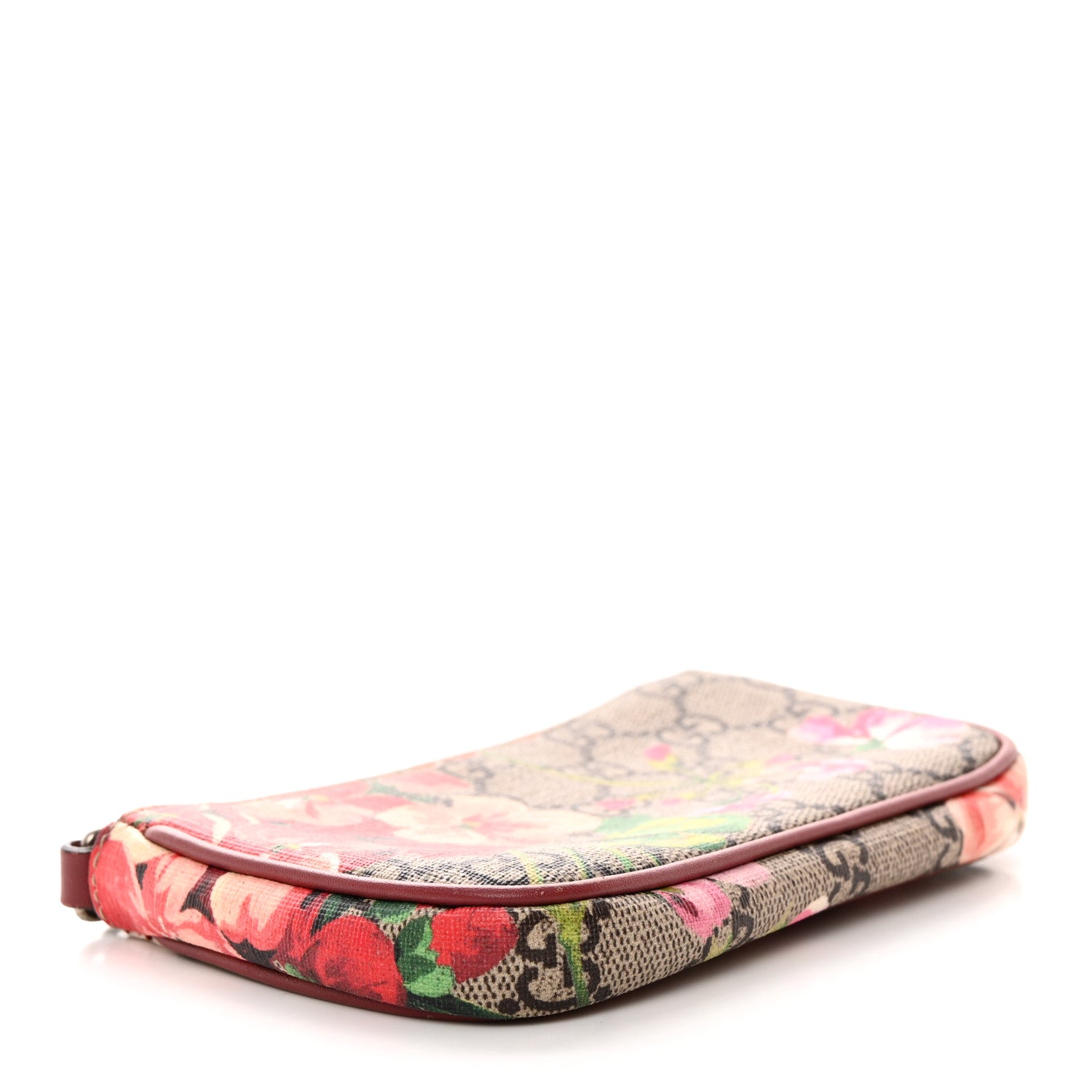 Gucci GG Supreme Monogram Blooms Mini Chain Bag Beige Multicolor Dry Rose 4 of 11