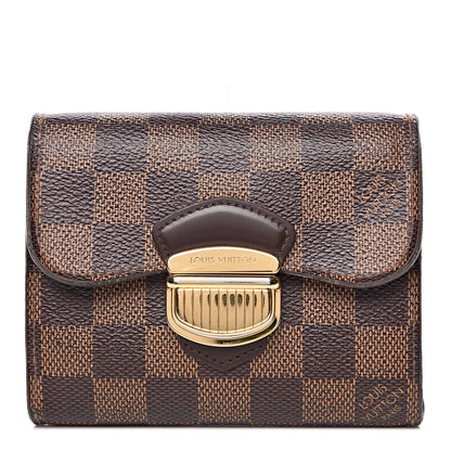 Louis Vuitton Damier Ebene Joey Wallet 1 of 12