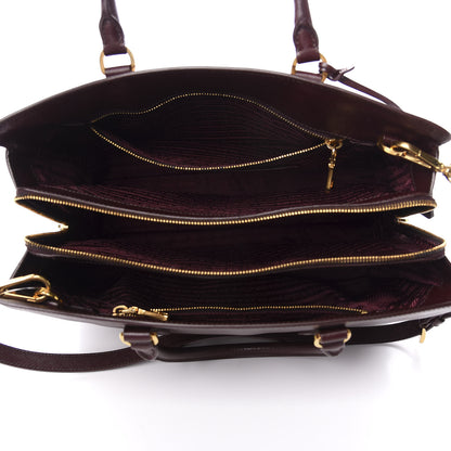 Prada Saffiano Lux Large Tote Granato 4 of 10