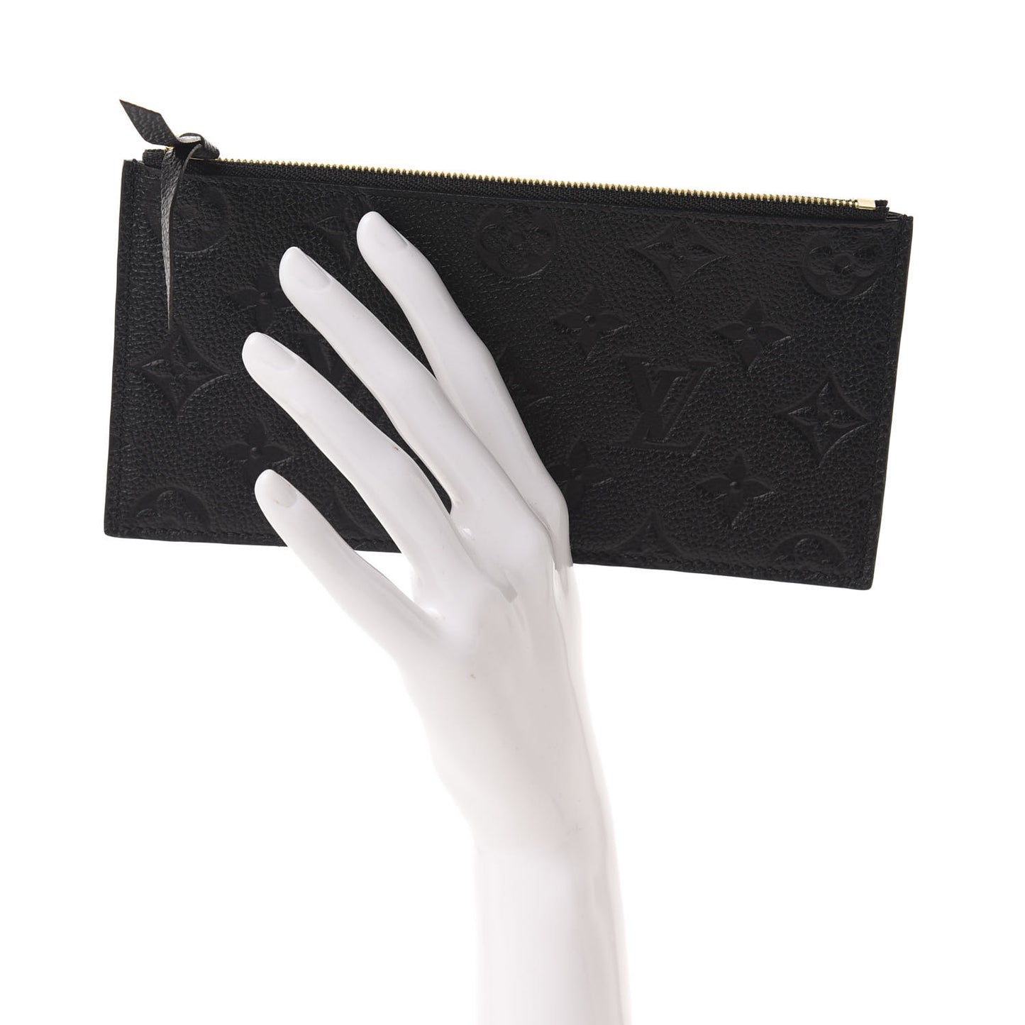 Empreinte Felicie Chain Wallet Zippered Insert Black