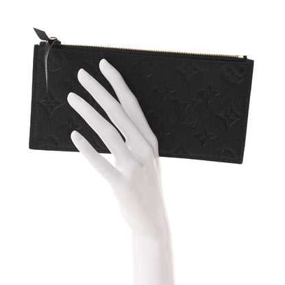 Louis Vuitton Empreinte Felicie Chain Wallet Zippered Insert Black 2 of 6